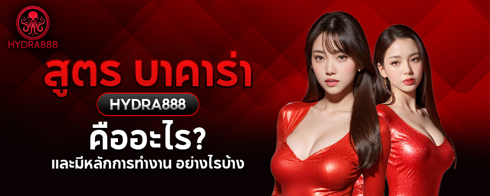 สูตรบาคาร่า Hydra888 คืออะไรและมีหลักการทำงาน อย่างไรบ้าง